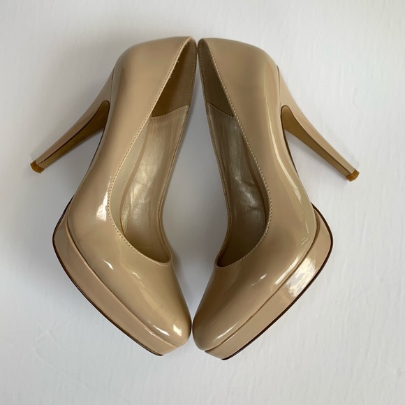 SOLD Aldo Blush Neutral High Heels Size 39 / Size 8 - Picture 8 of 13